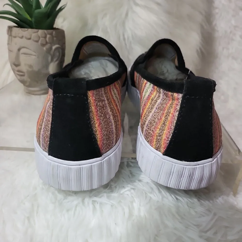 REBA, BY JUSTIN, HELEN SERAPE CASUAL SNEAKERS, NEW 2024! ONLY TRIED ON OUTSIDE
